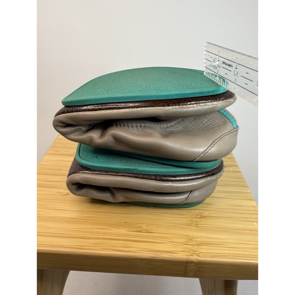 Tieks‎ Womens Size 9 Taupe Neutral Leather Slip On Ballet Flats Travel Shoes - Picture 6 of 10